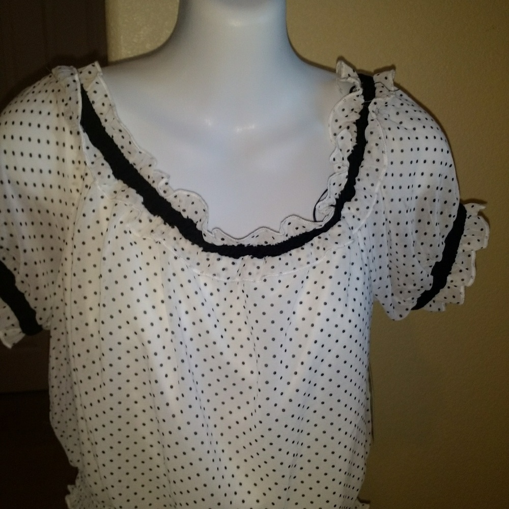 Lily white blouse